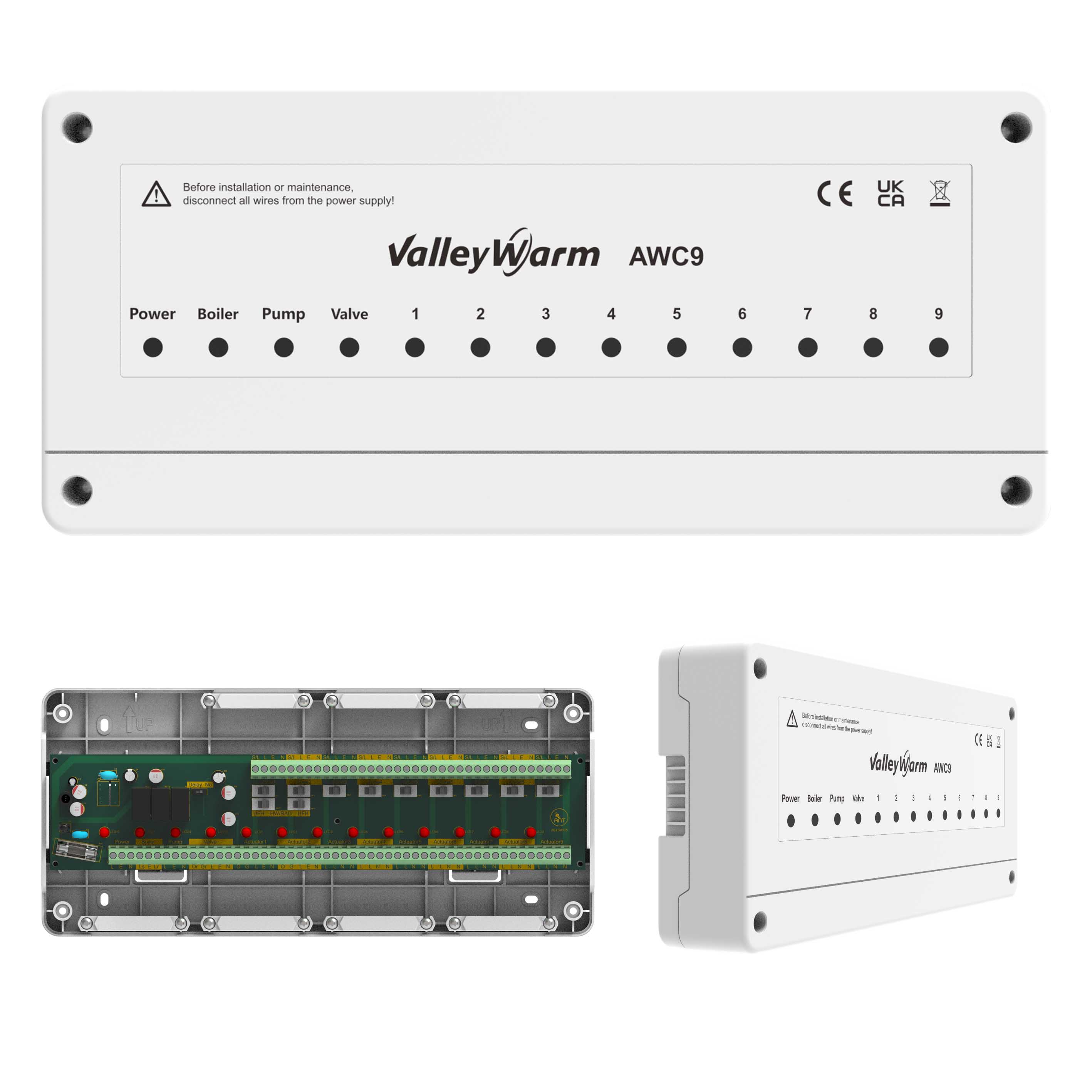 Wireless Wiring Centre for Floor Heating System Boiler Central Heating Radiators